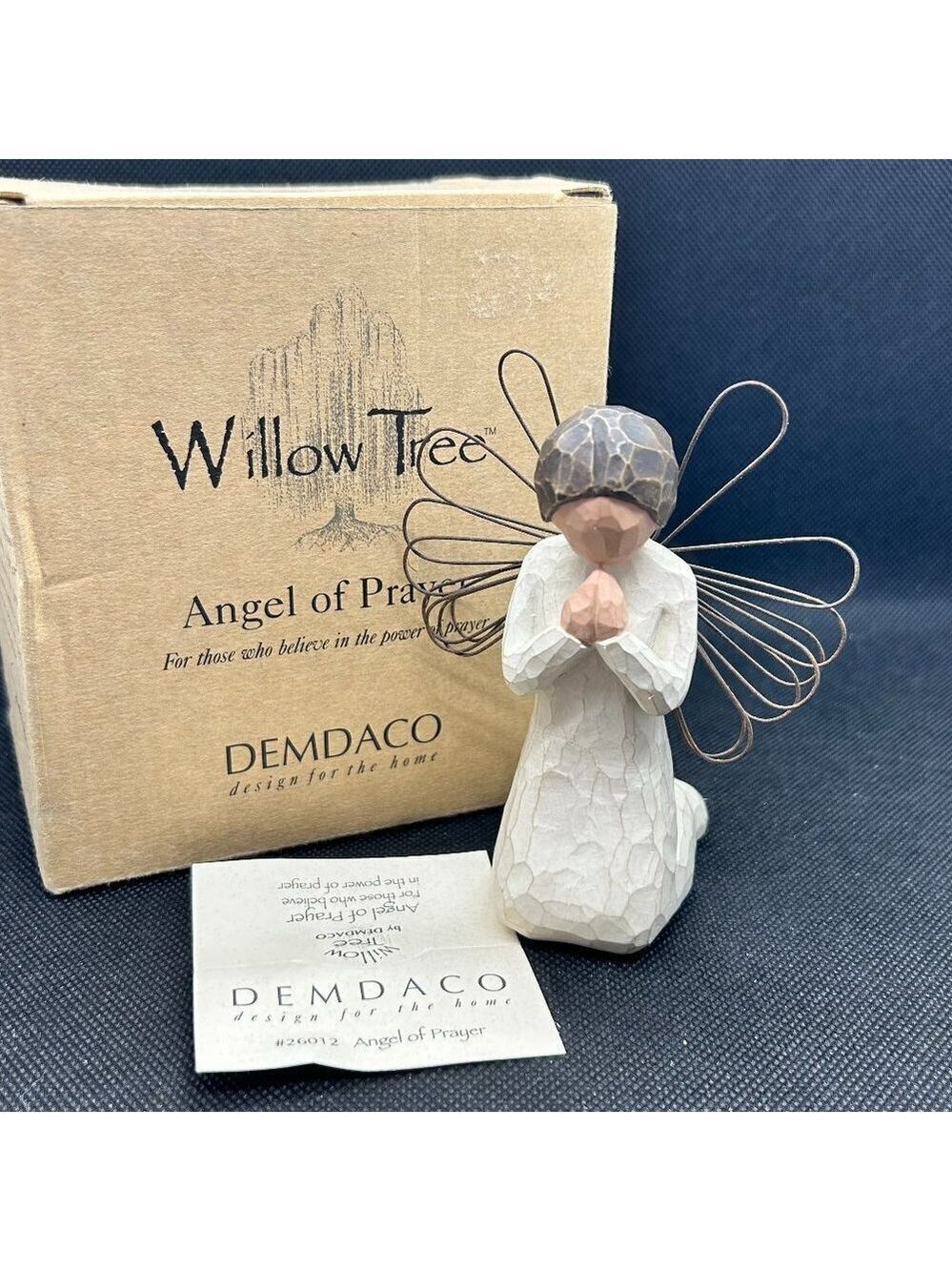 New in box Willow Tree "Angel of Prayer" figurine.